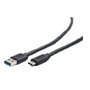 Gembird Cable USB 3.2 Gen 1 USB C a USB A Negro 1m