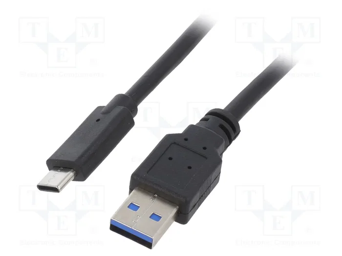 Gembird Cable USB 3.2 Gen 1 USB C a USB A de 1m Negro CCP-USB3-AMCM-1M