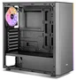 NOX Infinity Omega Midi Tower ATX Negra - Caja PC con Panel Lateral Acrílico, Ventilador RGB 120mm, 1x USB 3.0, 2x USB 2.0, Gestión de Cables y Soporte para Refrigeración Líquida