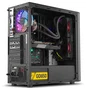NOX Infinity Omega Midi Tower ATX Negra - Caja PC con Panel Lateral Acrílico, Ventilador RGB 120mm, 1x USB 3.0, 2x USB 2.0, Gestión de Cables y Soporte para Refrigeración Líquida