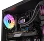 NOX Infinity Omega Midi Tower ATX Negra - Caja PC con Panel Lateral Acrílico, Ventilador RGB 120mm, 1x USB 3.0, 2x USB 2.0, Gestión de Cables y Soporte para Refrigeración Líquida