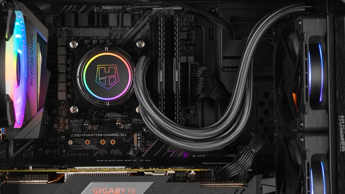 NOX Infinity Omega Midi Tower ATX Negra - Caja PC con Panel Lateral Acrílico, Ventilador RGB 120mm, 1x USB 3.0, 2x USB 2.0, Gestión de Cables y Soporte para Refrigeración Líquida