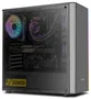 NOX Infinity Omega Midi Tower ATX Negra - Caja PC con Panel Lateral Acrílico, Ventilador RGB 120mm, 1x USB 3.0, 2x USB 2.0, Gestión de Cables y Soporte para Refrigeración Líquida