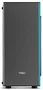 NOX Infinity Omega Midi Tower ATX Negra - Caja PC con Panel Lateral Acrílico, Ventilador RGB 120mm, 1x USB 3.0, 2x USB 2.0, Gestión de Cables y Soporte para Refrigeración Líquida