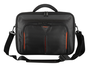 Targus Classic+ Clamshell Case para Portátil de 15.6", Maletín Protector con Organizador y Correa para Hombro, Color Negro