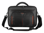 Targus Classic+ Clamshell Case para Portátil de 15.6", Maletín Protector con Organizador y Correa para Hombro, Color Negro