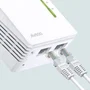 TP-Link AV600 Kit de Adaptadores Powerline con WiFi, 600 Mbps, WiFi 4 (802.11n), 3 Puertos Gigabit, Blanco