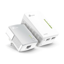 TP-LINK TL-WPA4221 KIT Adaptador Powerline AV600 con Wifi, Ethernet Blanco 1 Pieza