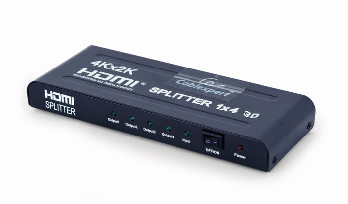 GEMBIRD DSP-4PH4-02 Divisor de vídeo HDMI 4x HDMI GEMBIRD DSP-4PH4-02 Divisor de vídeo HDMI 4x HDMI