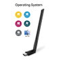 TP-Link Archer T2U Plus Adaptador USB Wi-Fi AC600 Doble Banda
