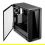 Sharkoon Elite Shark CA200G Caja de PC ATX/E-ATX con Panel Lateral de Cristal Negro