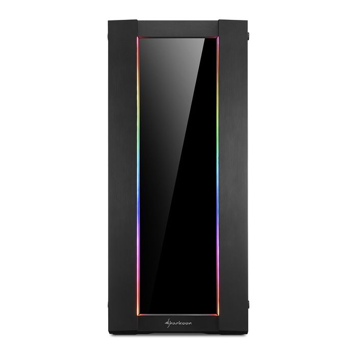 Sharkoon Elite Shark CA200G Caja de PC ATX/E-ATX con Panel Lateral de Cristal Negro