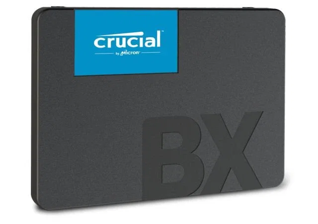 Crucial BX500 240 GB SSD Interno 2.5" SATA III, Velocidad Lectura 540 MB/s Escritura 500 MB/s, Modelo CT240BX500SSD1