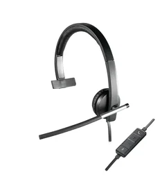 Logitech 981-000514 Auriculares Alámbricos Diadema Oficina Centro de Llamadas USB-A Negro Plata