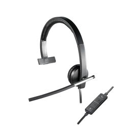 LOGITECH Auriculares con microfono Headset H650E
