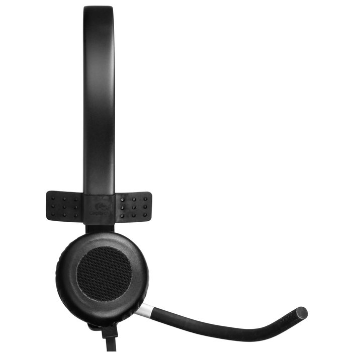 Logitech H650e Mono USB Negro/Plata