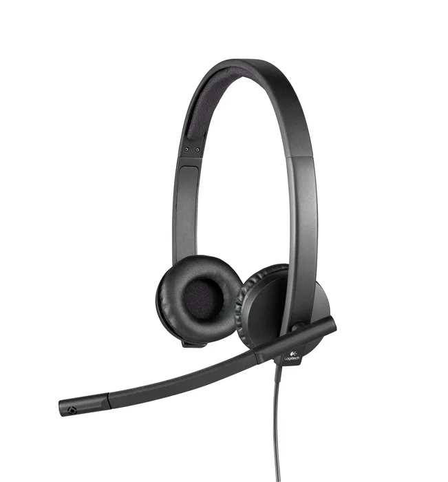 Logitech H570e Auriculares Estéreo con Micrófono USB Negro Logitech H570e Auriculares Estéreo con Micrófono USB Negro