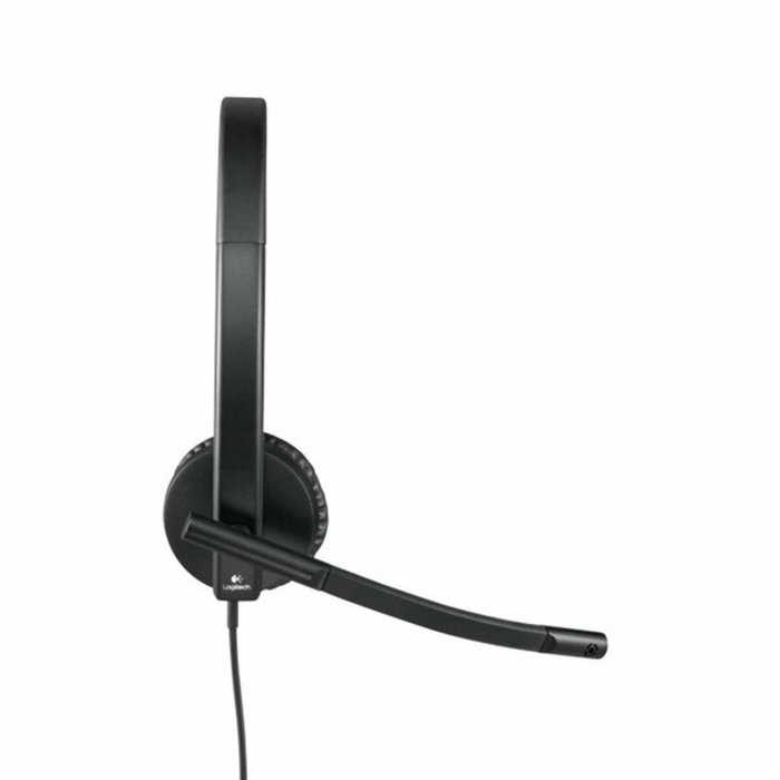 Logitech H570e Auriculares Estéreo USB Negro