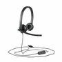 Logitech H570e Auriculares Estéreo USB Negro