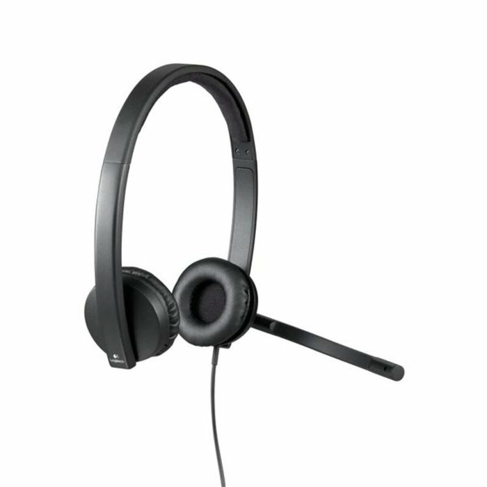 Logitech H570e Auriculares Estéreo USB Negro