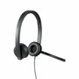 Logitech H570e Auriculares Estéreo USB Negro