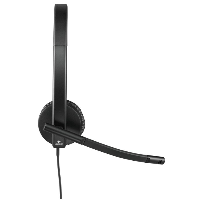 Logitech H570e Auriculares Estéreo USB Negro