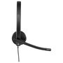 Logitech H570e Auriculares Estéreo USB Negro