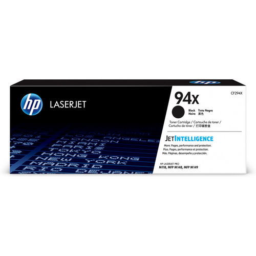 HP CF294X Toner Negro 2800 Páginas Alto Rendimiento Impresión Láser Compatible con HP LaserJet Pro M118, M148 HP CF294X Toner Negro 2800 Páginas Alto Rendimiento Impresión Láser Compatible con HP LaserJet Pro M118, M148