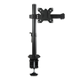 TooQ DB1032TN-B Soporte para Monitor de Escritorio de hasta 32 Pulgadas, VESA 75x75/100x100mm, Carga 8kg, Negro