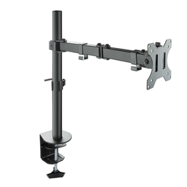 TooQ DB1032TN-B Soporte para Monitor de Escritorio de hasta 32 Pulgadas, VESA 75x75/100x100mm, Carga 8kg, Negro