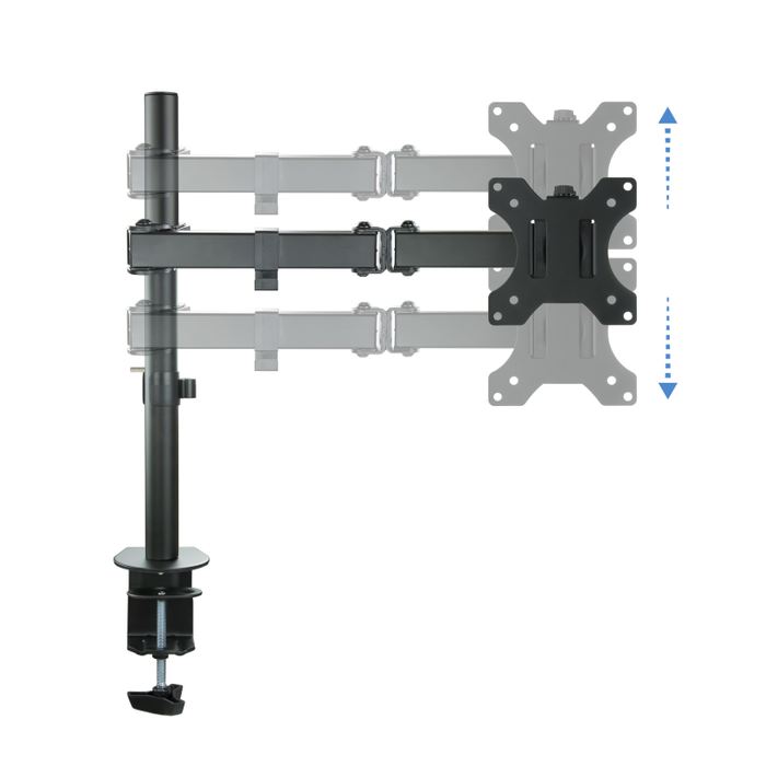 TooQ DB1032TN-B Soporte para Monitor de Escritorio de hasta 32 Pulgadas, VESA 75x75/100x100mm, Carga 8kg, Negro TooQ DB1032TN-B Soporte para Monitor de Escritorio de hasta 32 Pulgadas, VESA 75x75/100x100mm, Carga 8kg, Negro