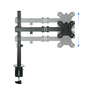 TooQ DB1032TN-B Soporte para Monitor de Escritorio de hasta 32 Pulgadas, VESA 75x75/100x100mm, Carga 8kg, Negro