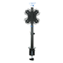 TooQ DB1032TN-B Soporte para Monitor de Escritorio de hasta 32 Pulgadas, VESA 75x75/100x100mm, Carga 8kg, Negro