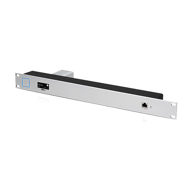 Ubiquiti CKG2-RM - Panel Frontal de Montaje en Rack 19" para CloudKey G2 y G2 Plus, Negro y Plata