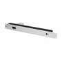 Ubiquiti CKG2-RM - Panel Frontal de Montaje en Rack 19" para CloudKey G2 y G2 Plus, Negro y Plata