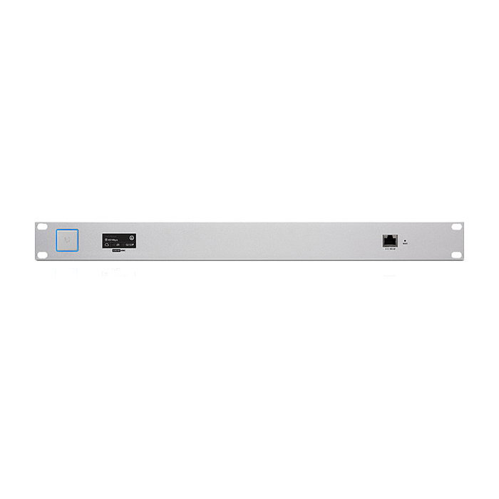 Ubiquiti CKG2-RM - Panel Frontal de Montaje en Rack 19" para CloudKey G2 y G2 Plus, Negro y Plata