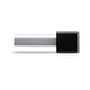 Ubiquiti CKG2-RM - Panel Frontal de Montaje en Rack 19" para CloudKey G2 y G2 Plus, Negro y Plata