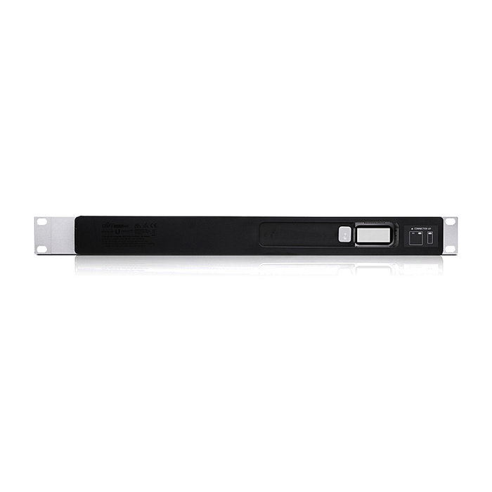Ubiquiti CKG2-RM - Panel Frontal de Montaje en Rack 19" para CloudKey G2 y G2 Plus, Negro y Plata
