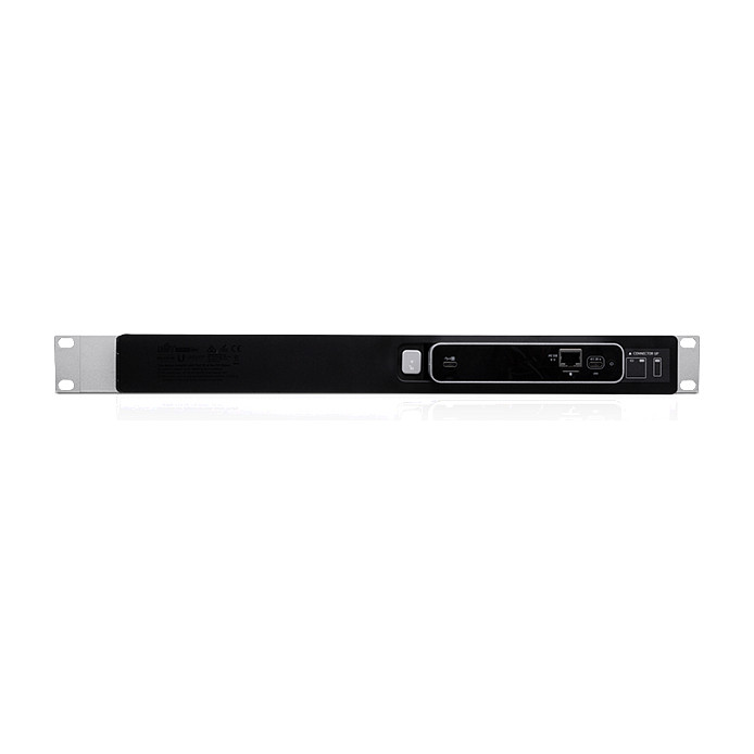 Ubiquiti CKG2-RM - Panel Frontal de Montaje en Rack 19" para CloudKey G2 y G2 Plus, Negro y Plata