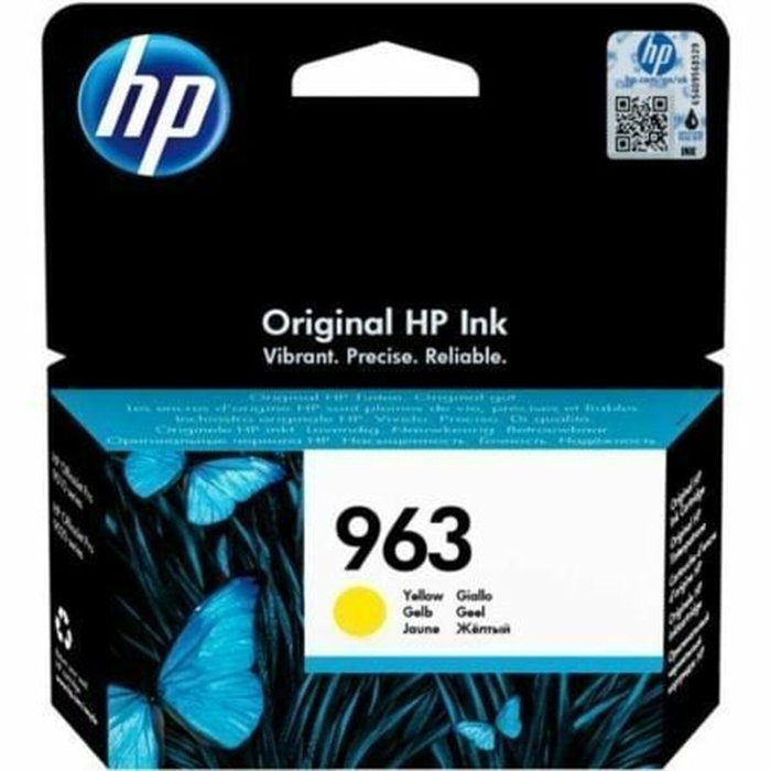 HP Cartucho de Tinta Original 963 Amarillo (3JA25AE) Tapón 10,7 ml