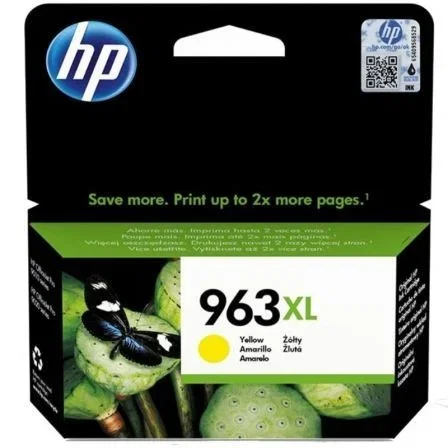 HP Cartucho de Tinta Original 963XL Amarillo Alta Capacidad