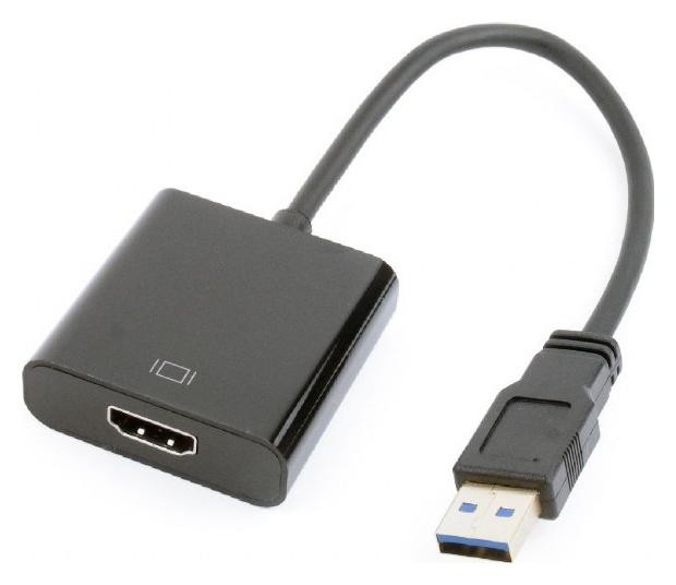 GEMBIRD Adaptador gráfico USB 3.0 a HDMI A-USB3-HDMI-02 Negro GEMBIRD Adaptador gráfico USB 3.0 a HDMI A-USB3-HDMI-02 Negro