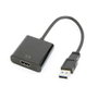 GEMBIRD Adaptador gráfico USB 3.0 a HDMI A-USB3-HDMI-02 Negro