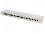 Digitus Patch Panel Cat6 24 Puertos RJ45 Apantallado 1U