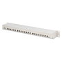 Digitus Patchpanel 1HE 24 Puertos Categoría 6 (Cat6) Blindado Gris