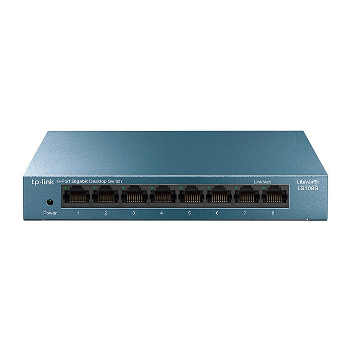 TP-Link LS108G Switch de red 8 Puertos Gigabit Ethernet Azul