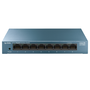 TP-Link LS108G Switch Gigabit Ethernet No Administrado de 8 Puertos Color Azul