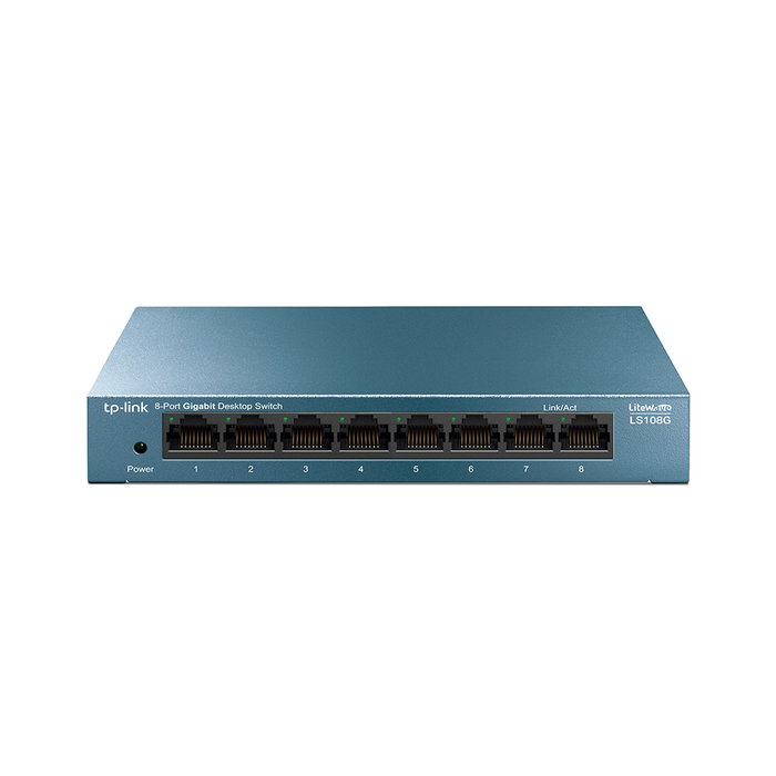 TP-Link LS108G Switch de red 8 Puertos Gigabit Ethernet Azul