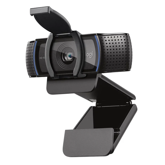 Logitech C920s HD Pro Full HD 1080p con enfoque automático y tapa de privacidad, Negro Logitech C920s HD Pro Full HD 1080p con enfoque automático y tapa de privacidad, Negro
