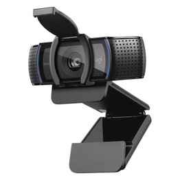 Logitech C920s Pro Full HD 1080p con Tapa de Privacidad, Negro